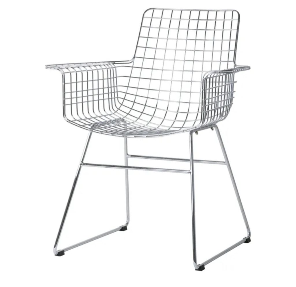 chaise en metal HK Living