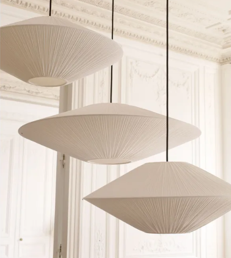suspension blanche papier