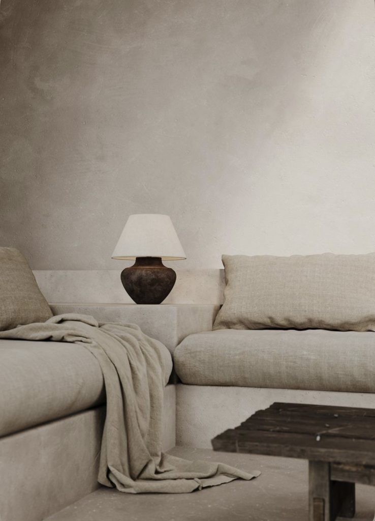 mur beige